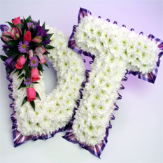 Funeral Flower Letters